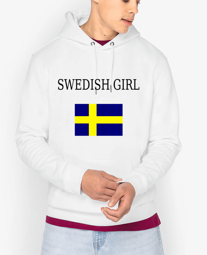 Hoodie SWEDISH GIRL Par Dott