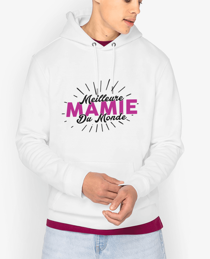 Hoodie Meilleure mamie du monde Par tunetoo