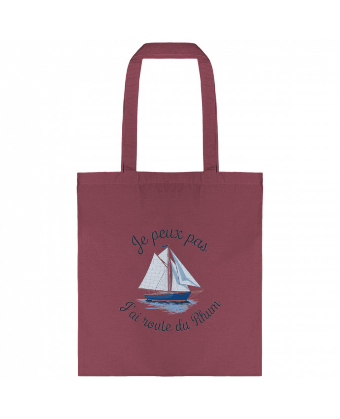 Tote-bag je peux pas j'ai route du rhum par bwilfy