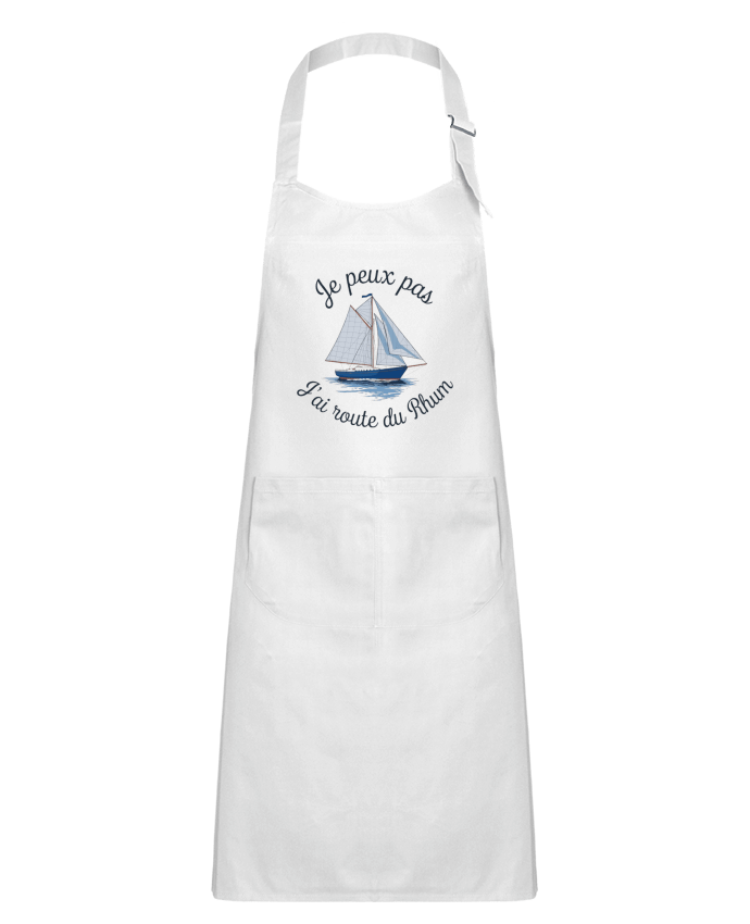 Tablier Enfant je peux pas j'ai route du rhum par bwilfy