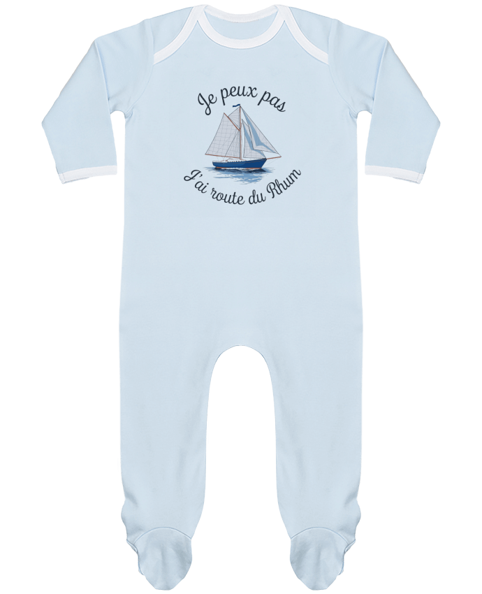 Body Pyjama Bébé je peux pas j'ai route du rhum par bwilfy