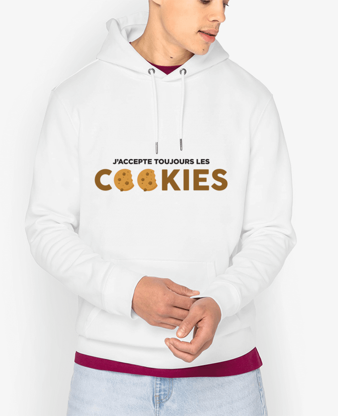 Hoodie J'accepte toujours les cookies Par tunetoo