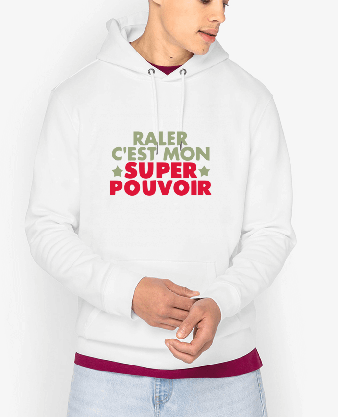 Hoodie Raler c'est mon super pouvoir ! Par Ladies