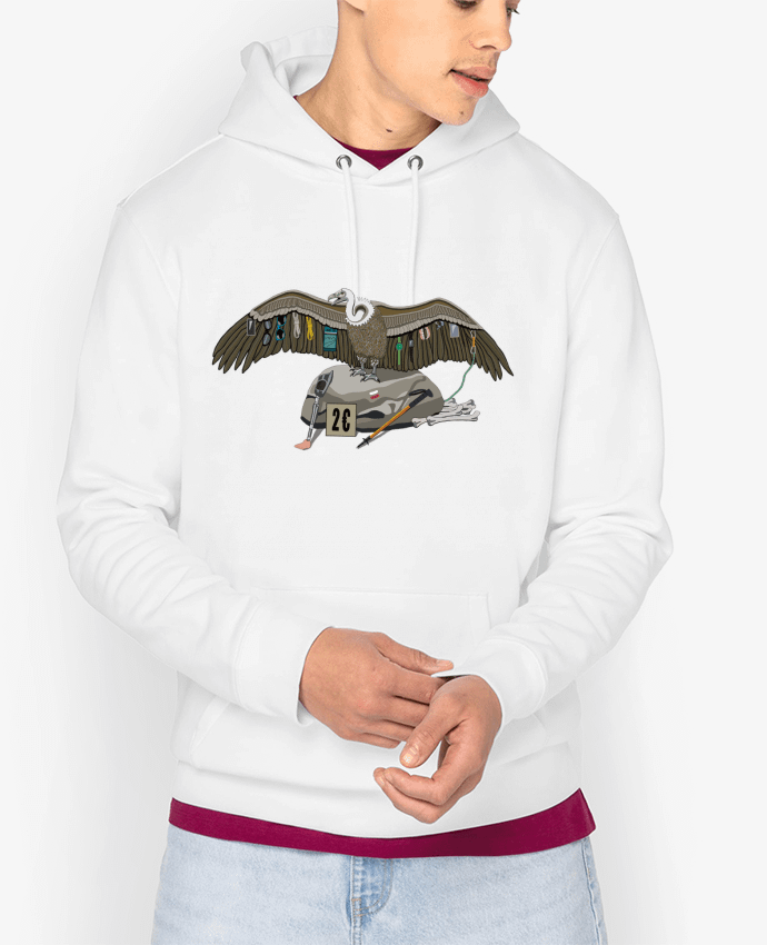 Hoodie Vautour GR10 Par faunezone