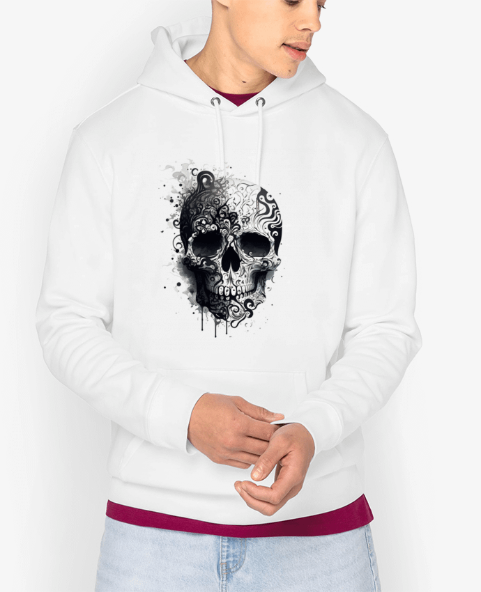 Hoodie Skull Art Par Kraazy