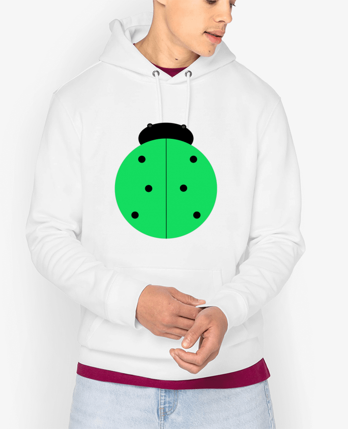 Hoodie Coccinelle verte Par Les Caprices de Filles