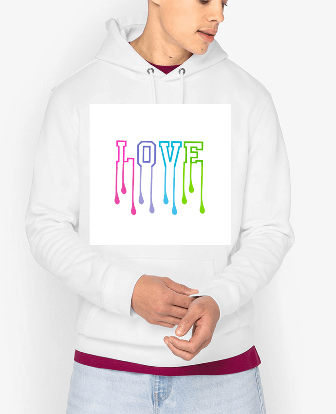 Hoodie Love fondant Par 4,sinon rien 