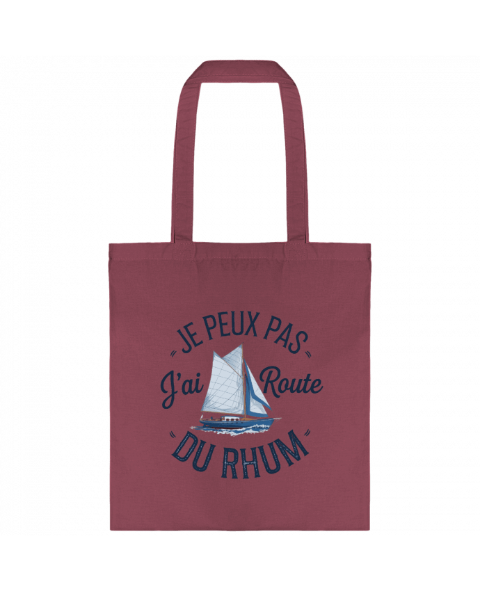 Tote-bag je peux pas j'ai route du rhum par bwilfy