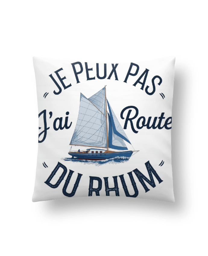 Coussin je peux pas j'ai route du rhum par bwilfy