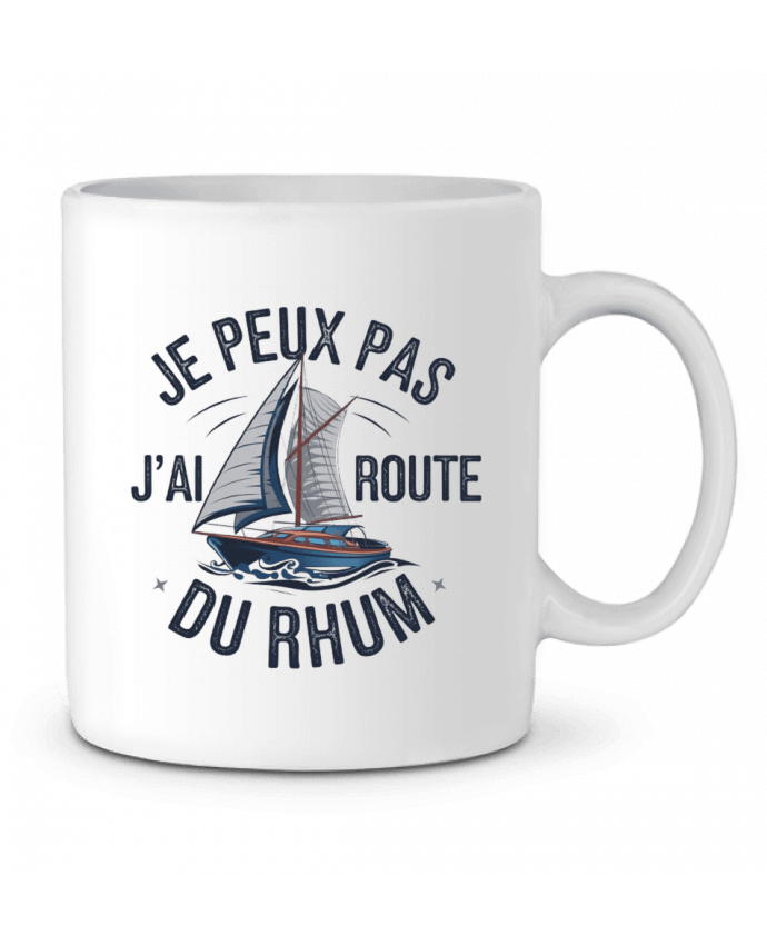 Mug  je peux pas j'ai route du rhum par bwilfy