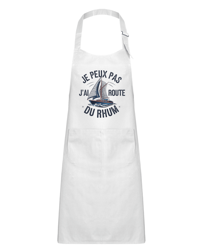 Tablier Enfant je peux pas j'ai route du rhum par bwilfy