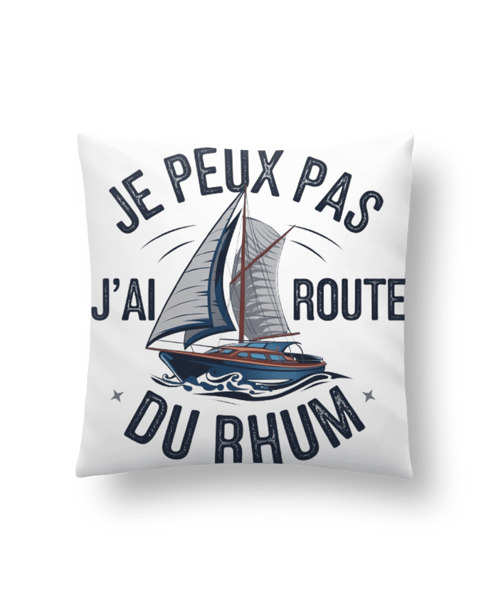 Coussin je peux pas j'ai route du rhum par bwilfy