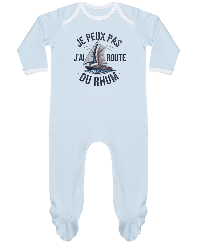 Body Pyjama Bébé je peux pas j'ai route du rhum par bwilfy