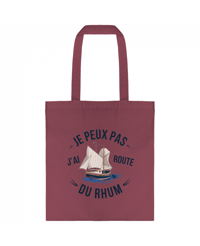 Tote-bag je peux pas j'ai route du rhum par bwilfy