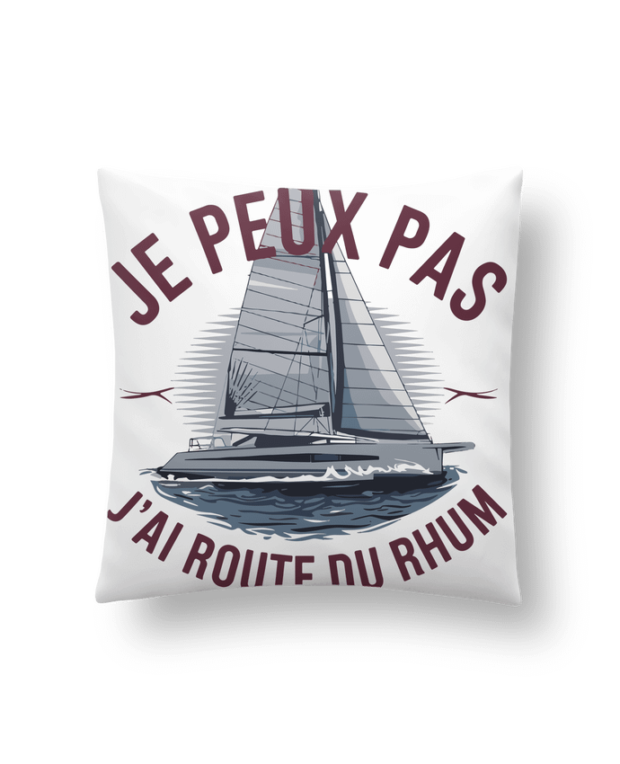 Coussin je peux pas j'ai route du rhum par bwilfy