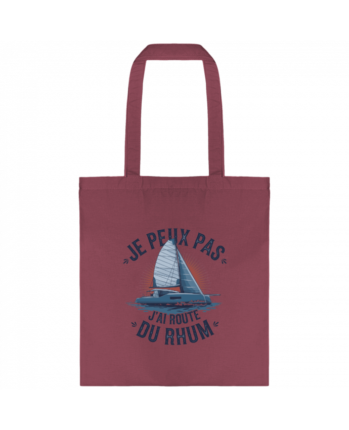 Tote-bag je peux pas j'ai route du rhum par bwilfy