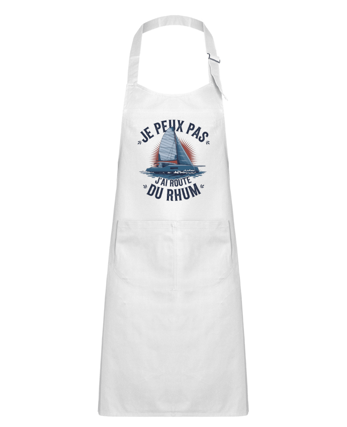 Tablier Enfant je peux pas j'ai route du rhum par bwilfy