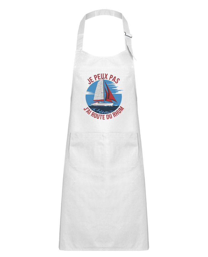 Tablier Enfant je peux pas j'ai route du rhum par bwilfy