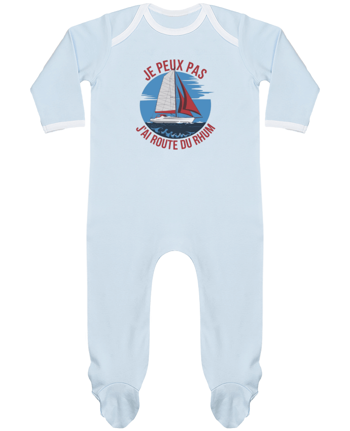 Body Pyjama Bébé je peux pas j'ai route du rhum par bwilfy