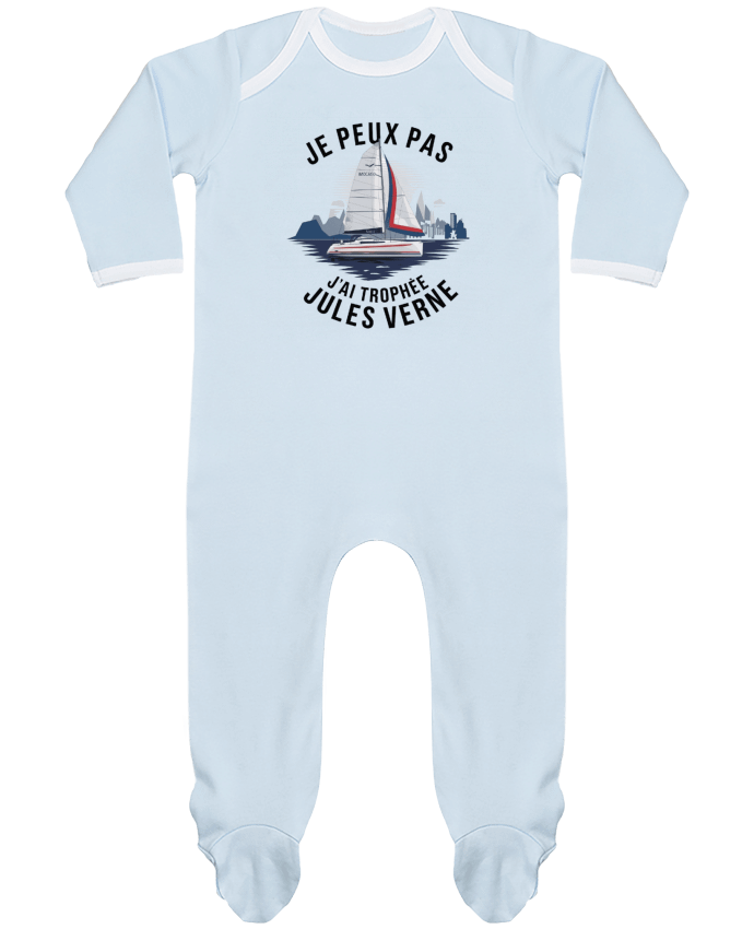 Body Pyjama Bébé je peux pas j'ai trophée Jules verne par bwilfy