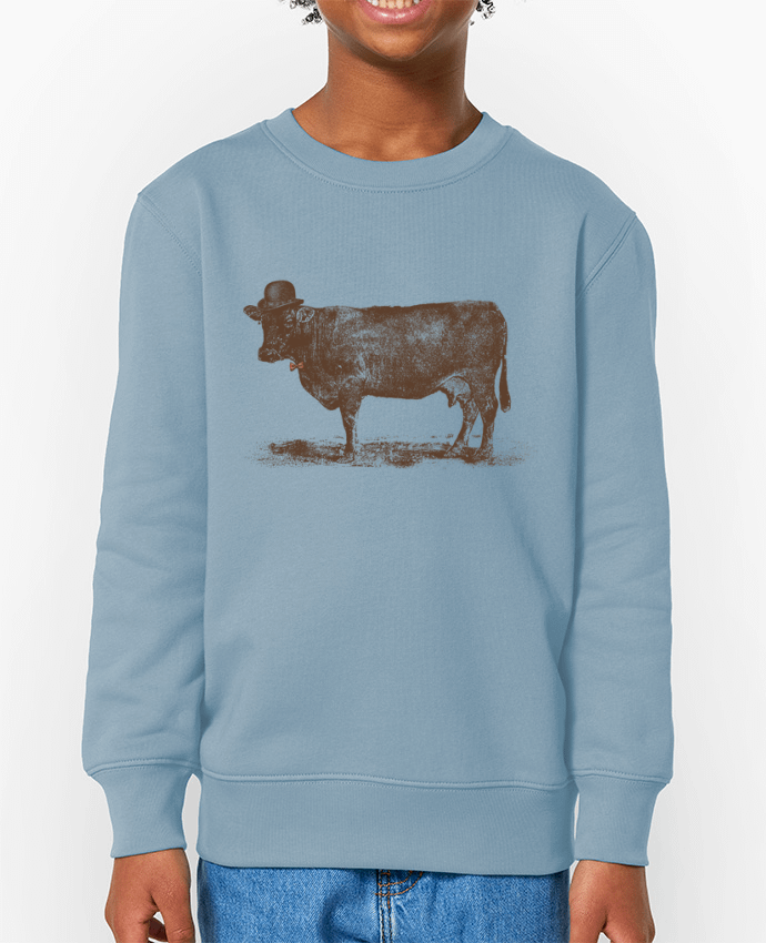 Sweat-shirt enfant Cow Cow Nut Par  Florent Bodart