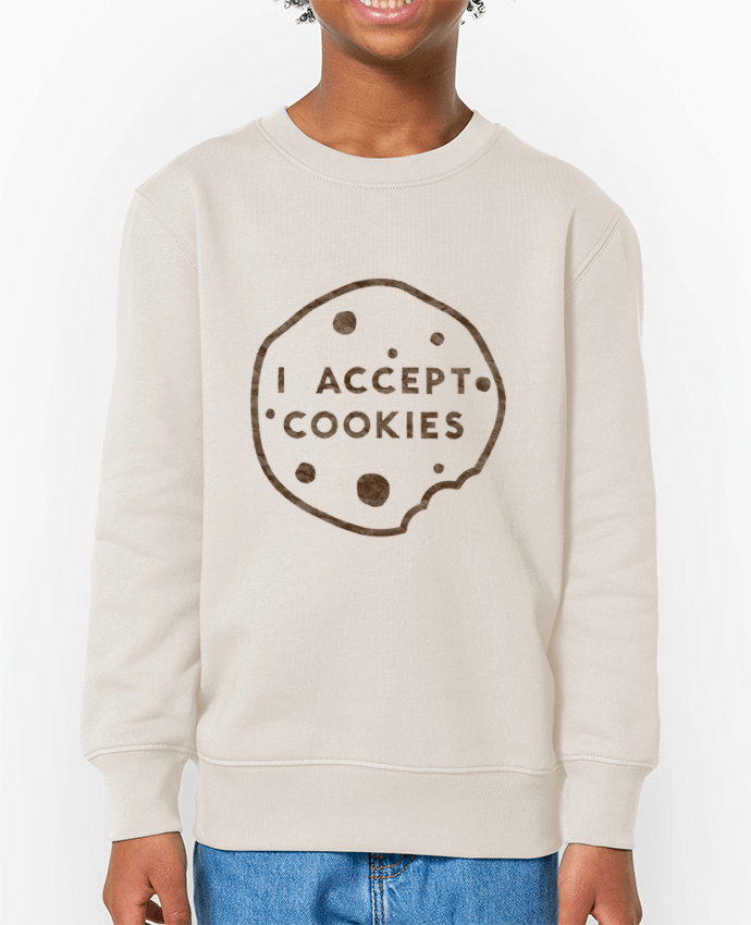 Sweat-shirt enfant I accept cookies Par  Florent Bodart