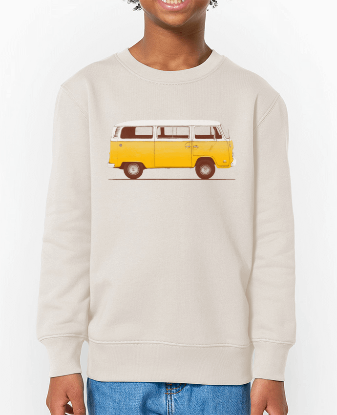 Sweat-shirt enfant Yellow Van Par  Florent Bodart