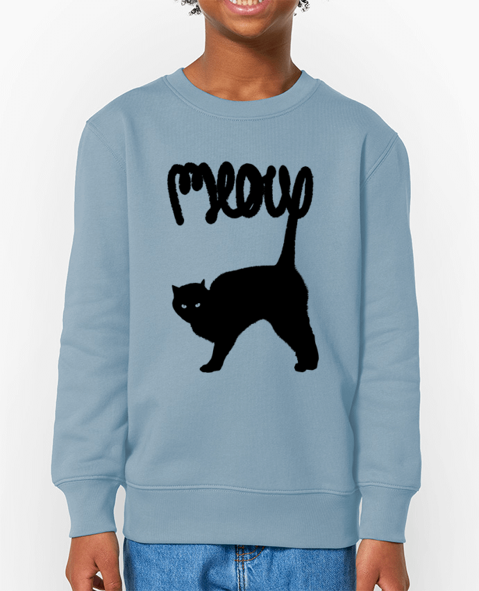 Sweat-shirt enfant Meow Par  Florent Bodart
