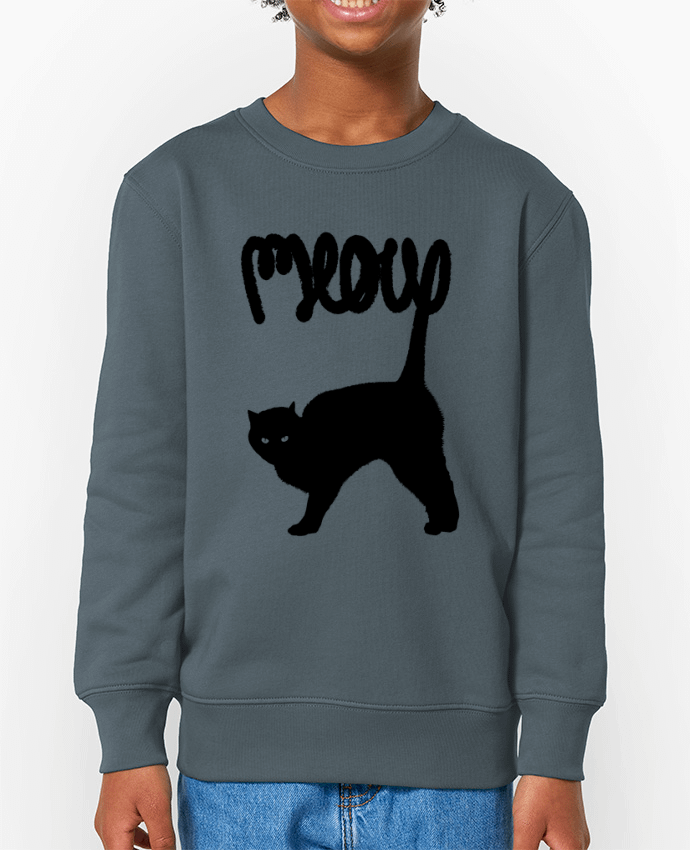 Sweat-shirt enfant Meow Par  Florent Bodart