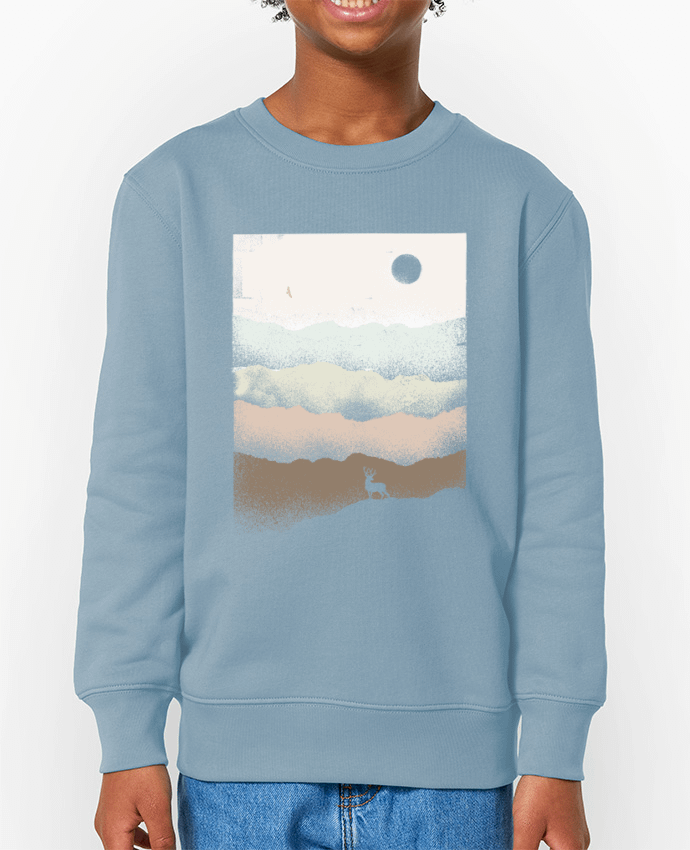 Sweat-shirt enfant Quietude Par  Florent Bodart