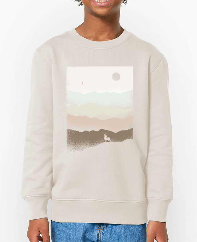 Sweat-shirt enfant Quietude Par  Florent Bodart