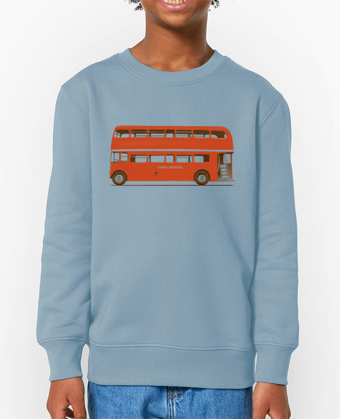 Sweat-shirt enfant Red London Bus Par  Florent Bodart