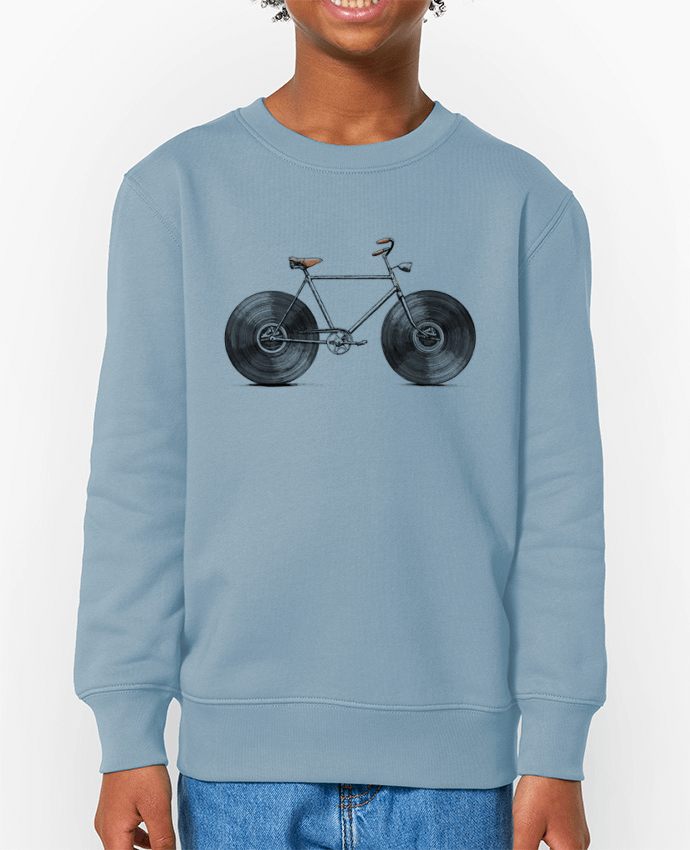 Sweat-shirt enfant Velophone Par  Florent Bodart