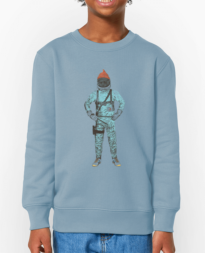 Sweat-shirt enfant Zissou in space Par  Florent Bodart