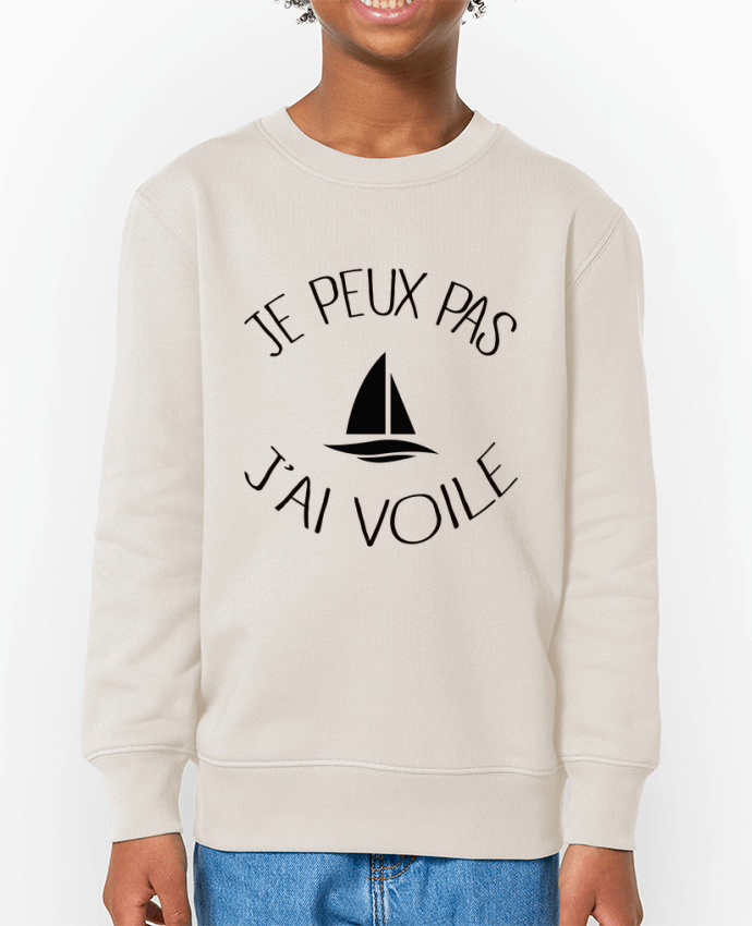 Sweat-shirt enfant Je peux pas j'ai voile Par  Freeyourshirt.com