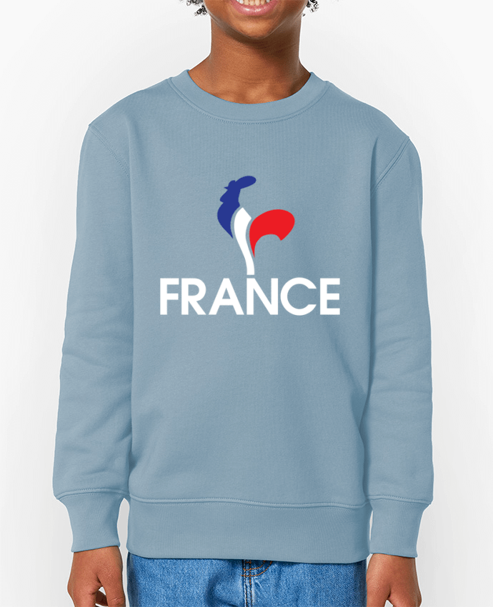 Sweat-shirt enfant France et Coq Par  Freeyourshirt.com
