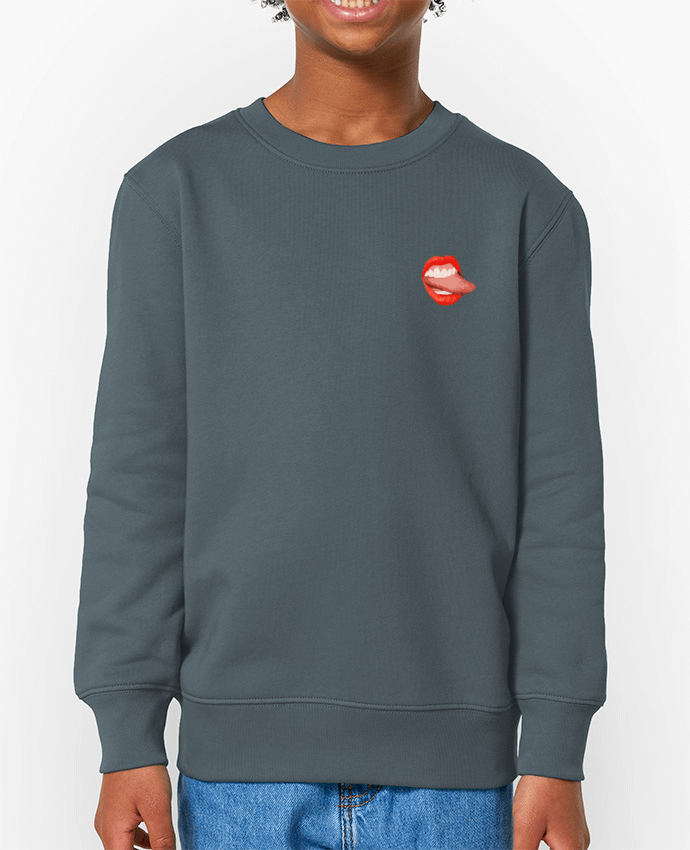 Sweat-shirt enfant Tongue Par  lisartistaya