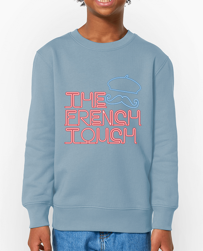 Sweat-shirt enfant The French Touch Par  Freeyourshirt.com