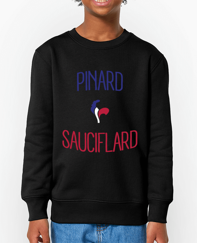 Sweat-shirt enfant Pinard Sauciflard Par  Freeyourshirt.com