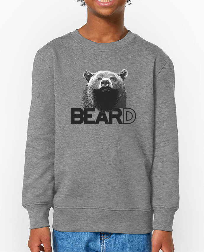 Sweat-shirt enfant Ours barbu - BearD Par  justsayin