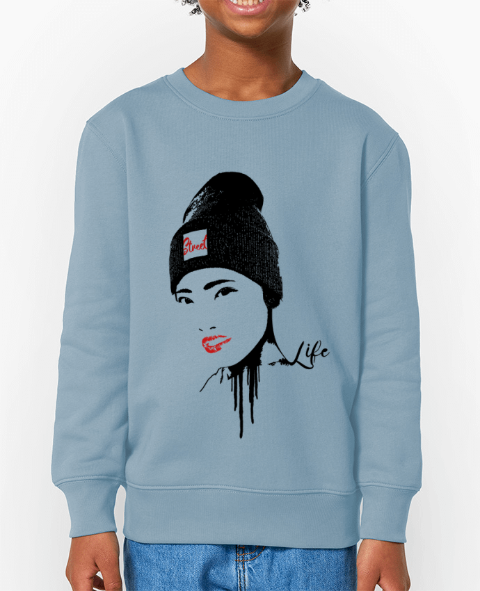 Sweat-shirt enfant Geisha Par  Graff4Art