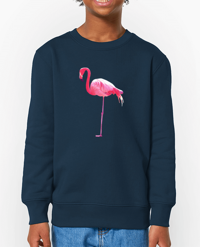 Sweat-shirt enfant Flamant rose Par  justsayin