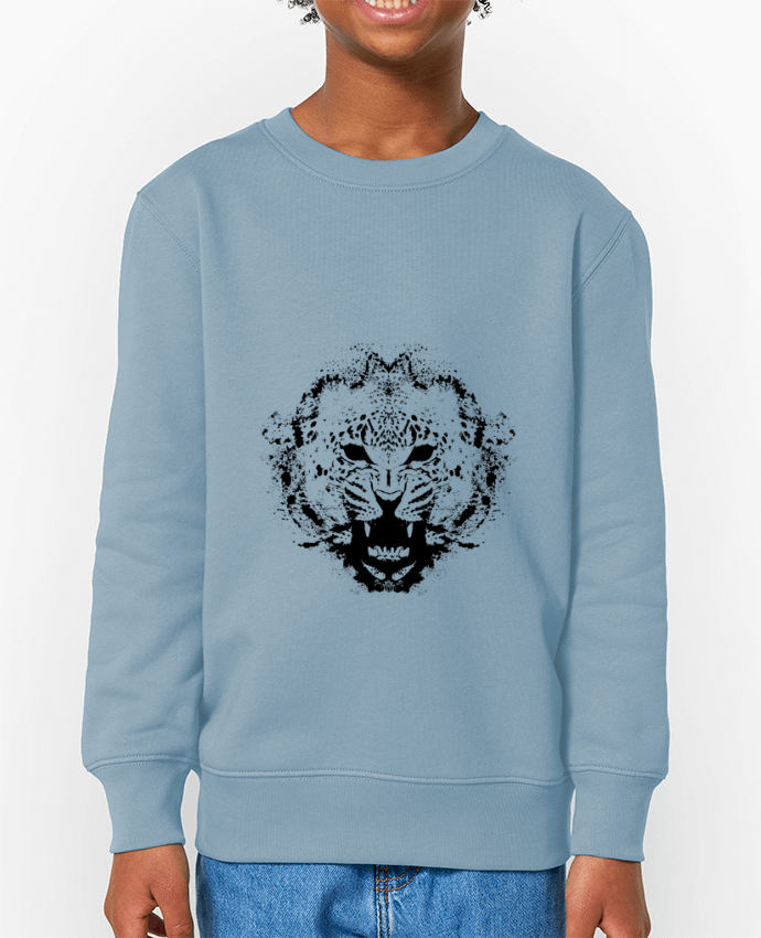 Sweat-shirt enfant leopard Par  Graff4Art