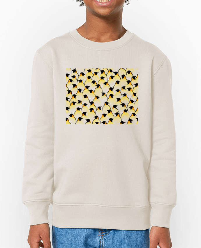 Sweat-shirt enfant Pengouins Par  Florent Bodart