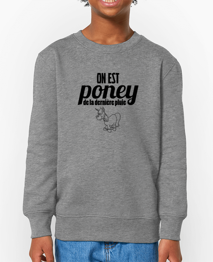 Sweat-shirt enfant On est poney de la dernière pluie Par  tunetoo