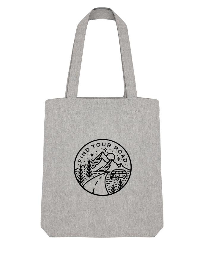 Tote Bag Stanley Stella FIND YOUR ROAD by Likagraphe 