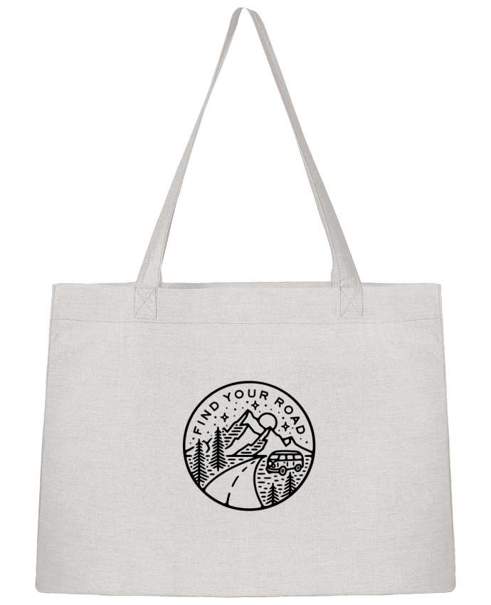 Sac Shopping FIND YOUR ROAD par Likagraphe