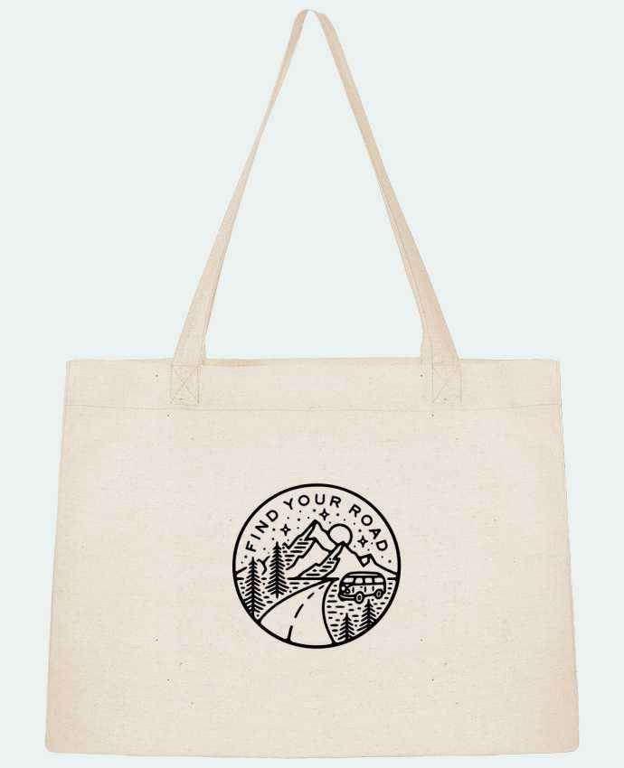 Shopping tote bag Stanley Stella FIND YOUR ROAD by Likagraphe