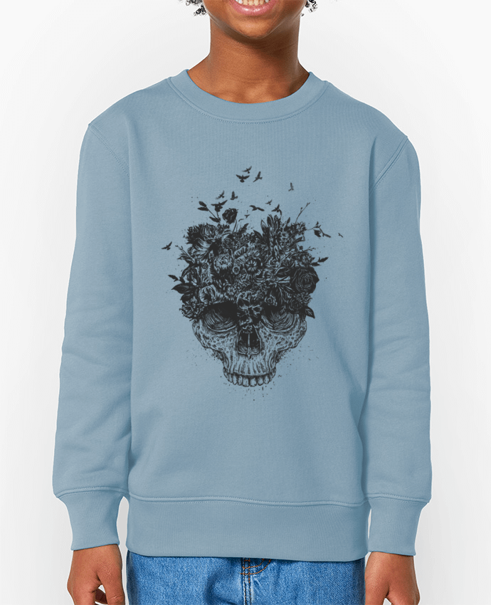 Sweat-shirt enfant My head is a jungle Par  Balàzs Solti