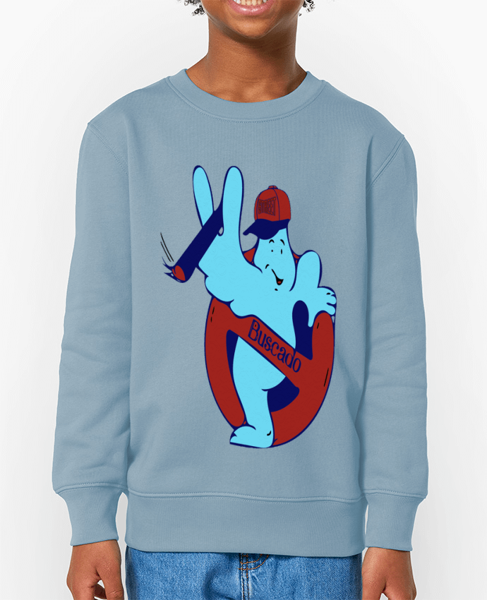 Sweat-shirt enfant Buscado blue Par  David